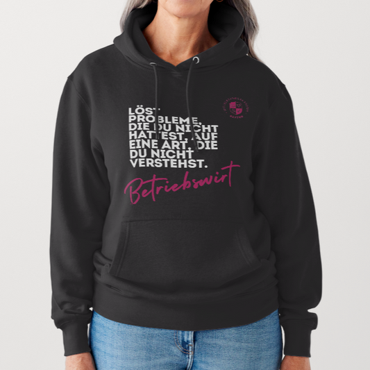 MAB Kapuzenpullover „Betriebswirt“ – Schwarz