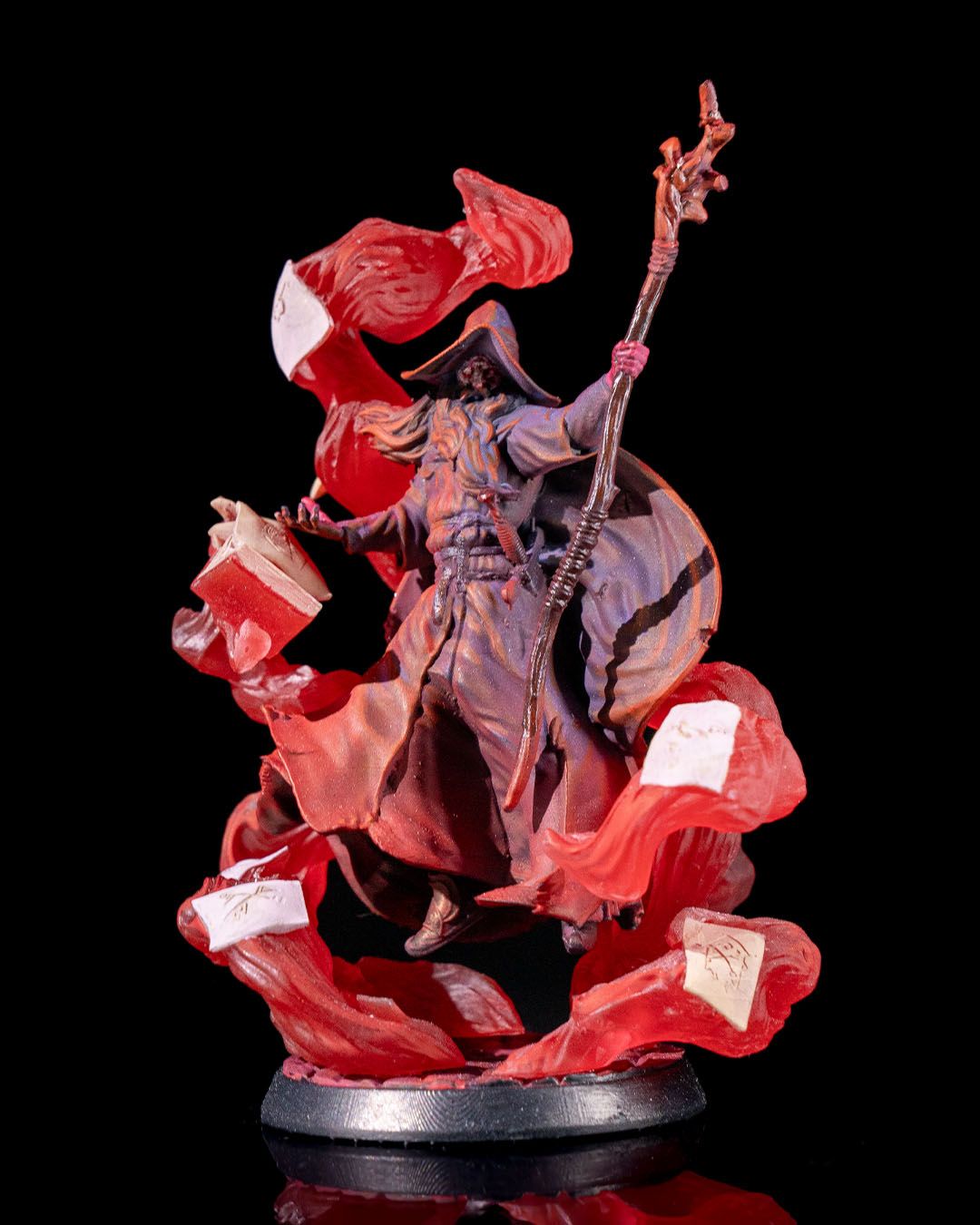 Zauberer "Phillip Celcious" unbemahlter Resin Druck