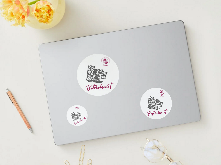 MAB Sticker 12 Stück „Betriebswirt“
