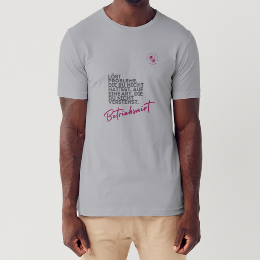 MAB Herren T-Shirt „Betriebswirt“ – Grau