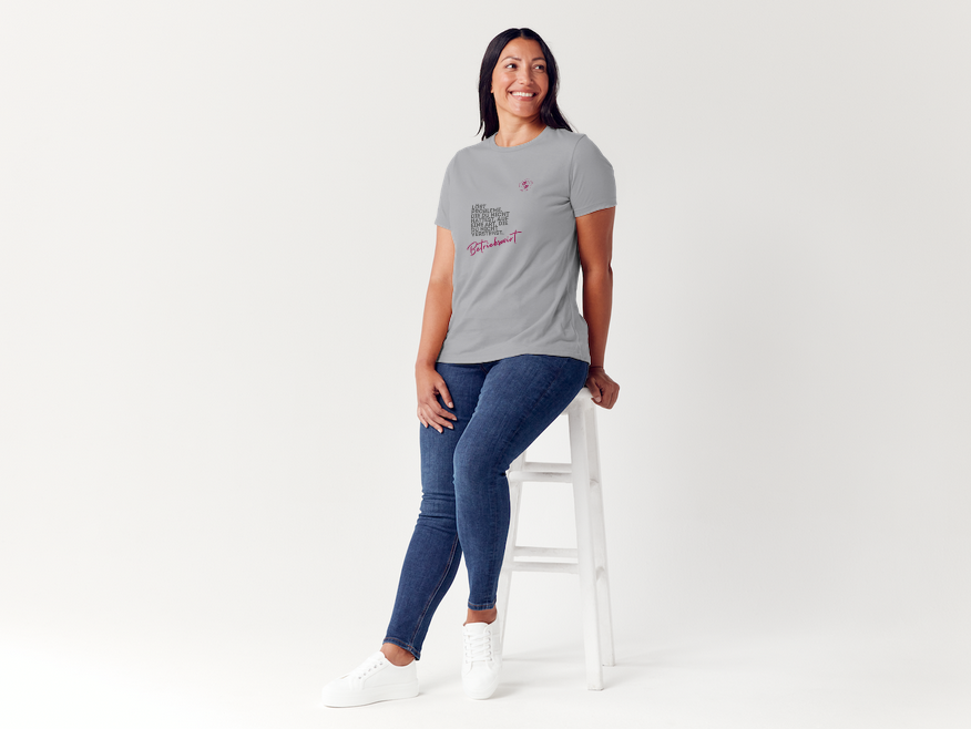 MAB Damen T-Shirt „Betriebswirt“ – Grau