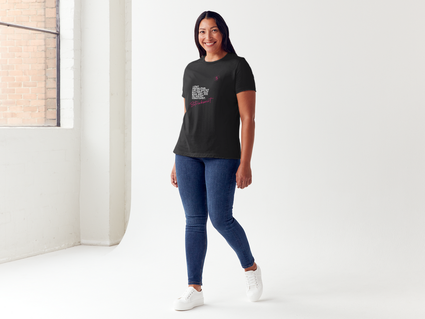 MAB Damen T-Shirt „Betriebswirt“ – Schwarz