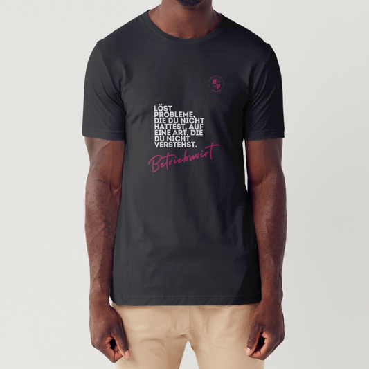 MAB Herren T-Shirt „Betriebswirt“ – Schwarz