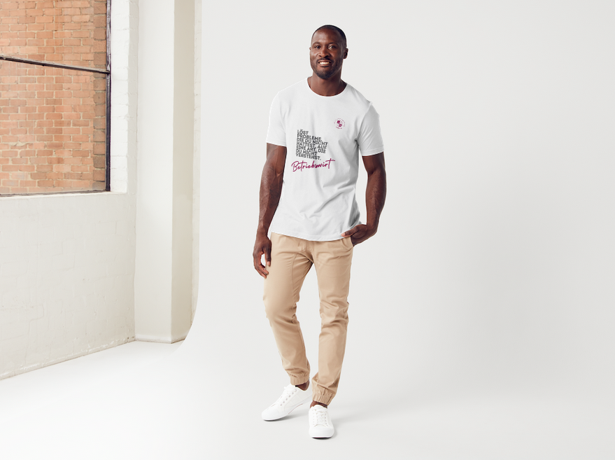 MAB Herren T-Shirt „Betriebswirt“ – Weiß